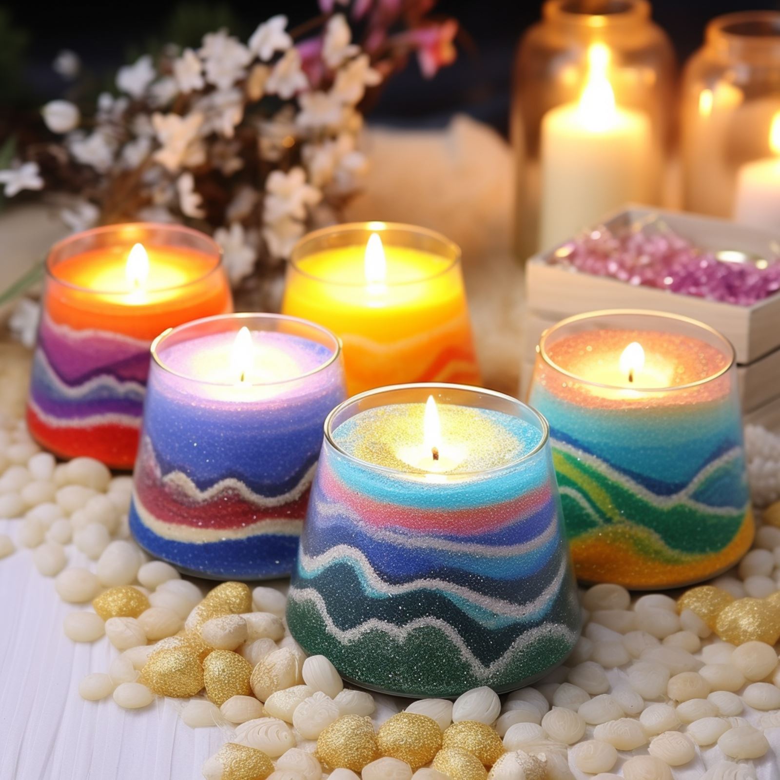 100/150/200/500/1000g White Gr - Candle Supplies Bulk บทวิจารณ์และราคา