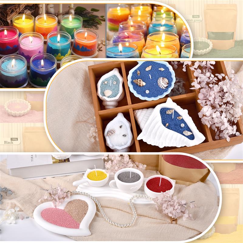 Colorful Granular Pearl Wax DI - Candle Supplies Bulk บทวิจารณ์และราคา