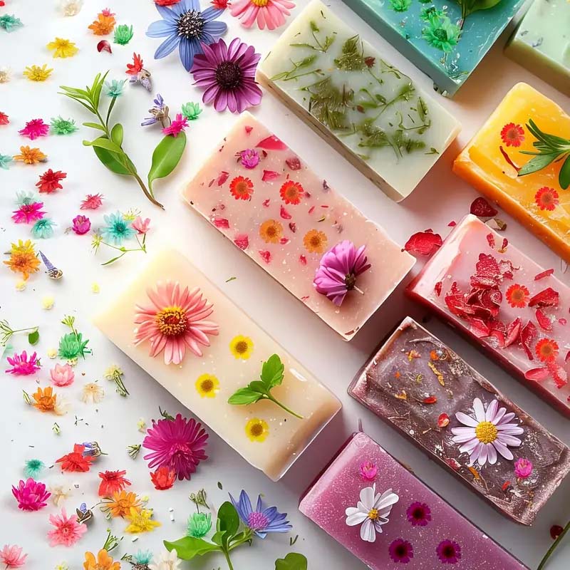 Mixed Colorful Flower for Wax  - Candle Supplies Bulk บทวิจารณ์และราคา