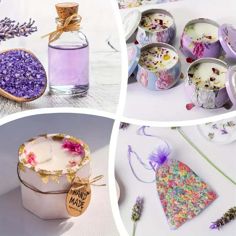 Mixed Colorful Flower for Wax  - Candle Supplies Bulk บทวิจารณ์และราคา