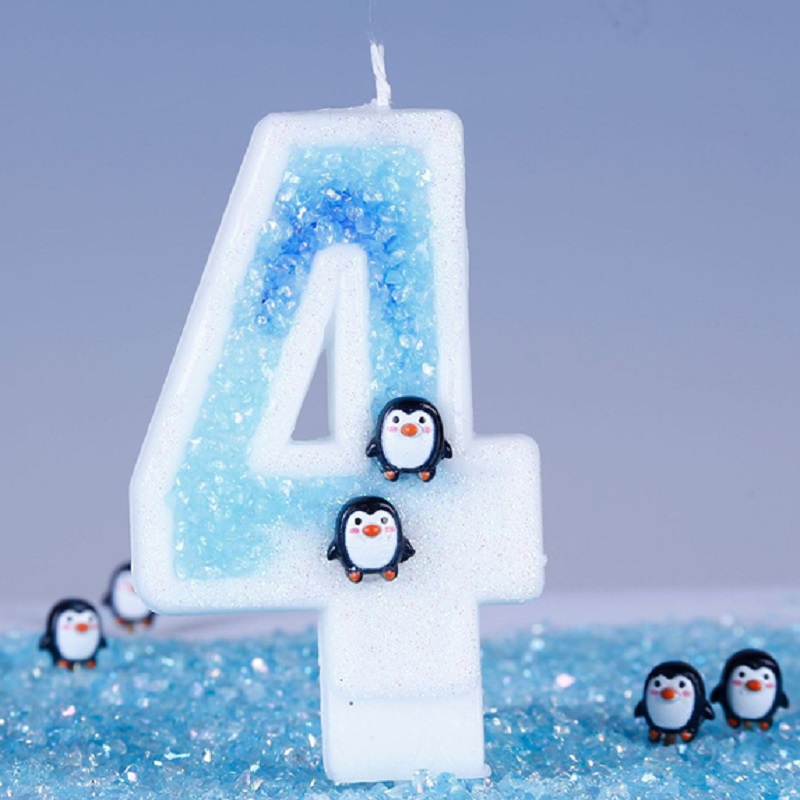 Blue Children's Birthday Candl - Candle Supplies Luxury บทวิจารณ์และราคา