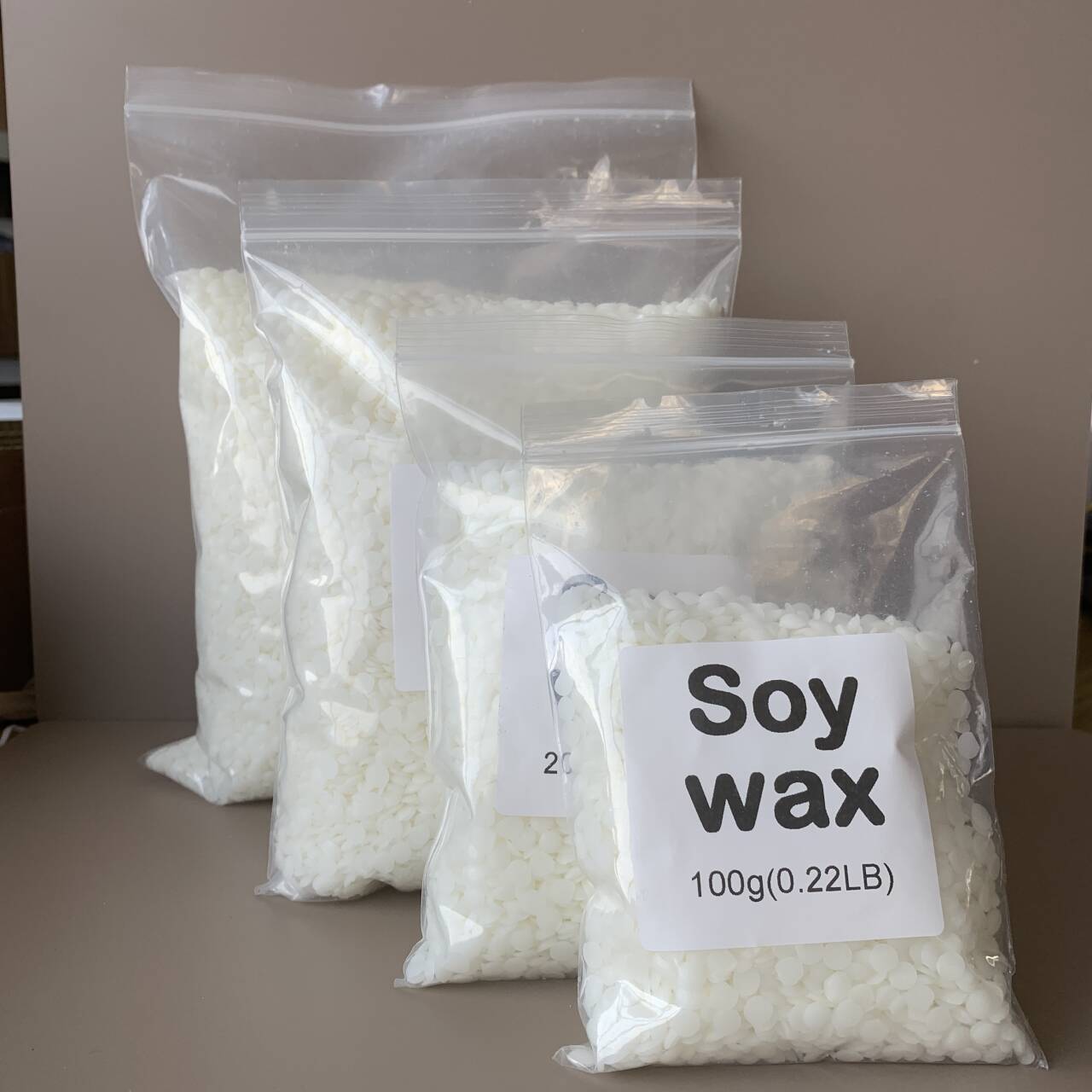 50g-1000g 100% natural Soy Wax - Candle Supplies Bulk บทวิจารณ์และราคา