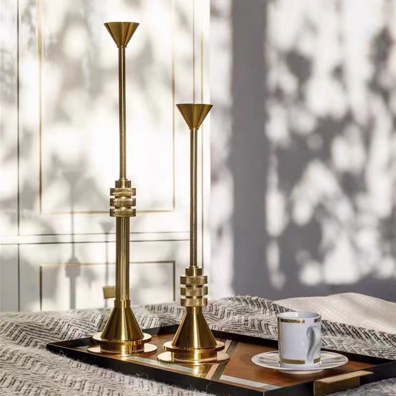 Luxury Gold Metal Candlestick  - Candle Supplies Luxury บทวิจารณ์และราคา