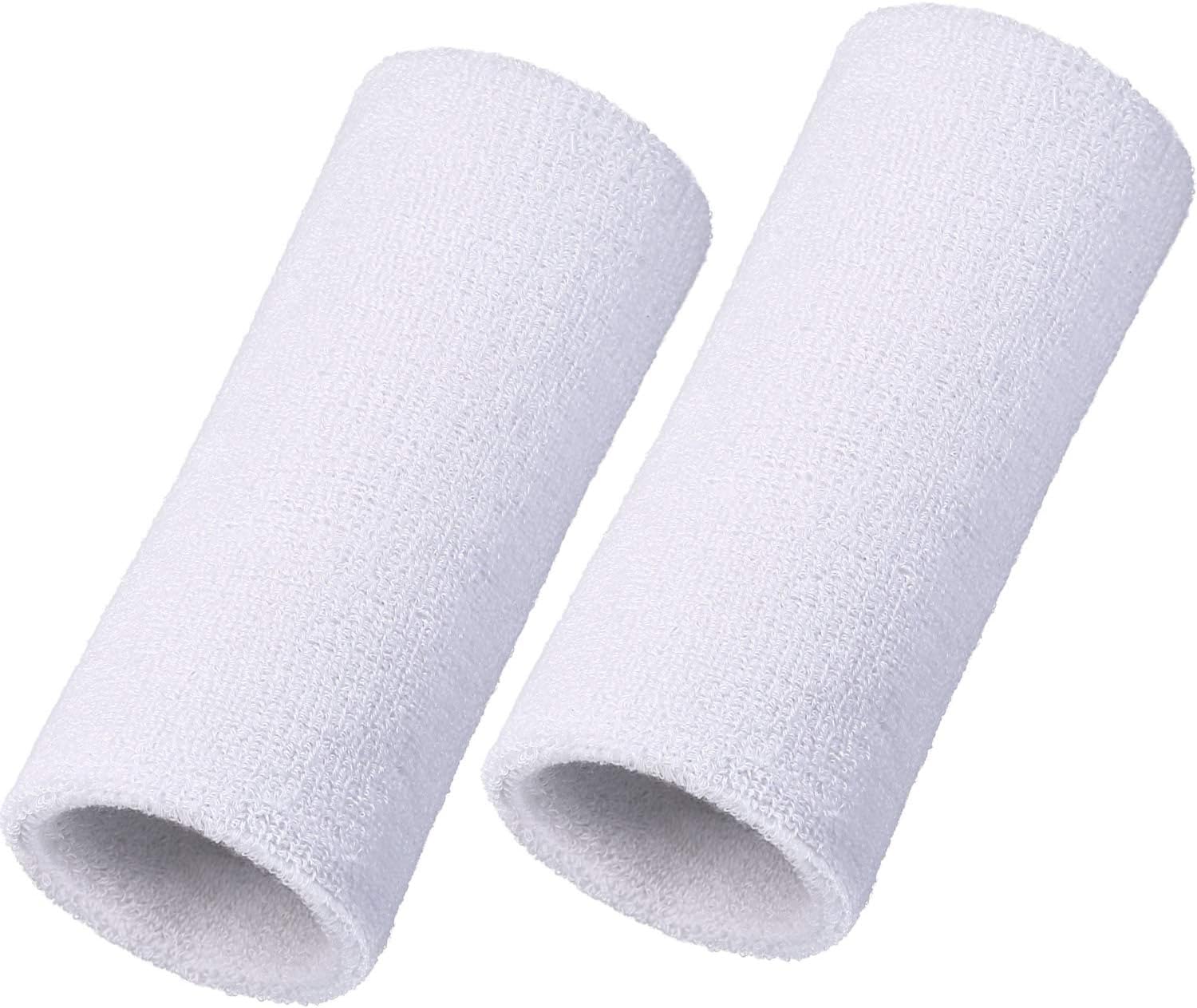 2 Pack 6-Inch Wrist Sweatbands - Cotton Wick 6 Inch บทวิจารณ์และราคา