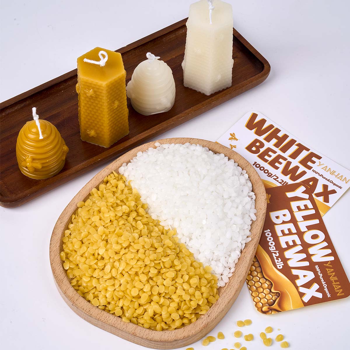1000g Pure Natural Granular Wh - Candle Supplies Bulk บทวิจารณ์และราคา