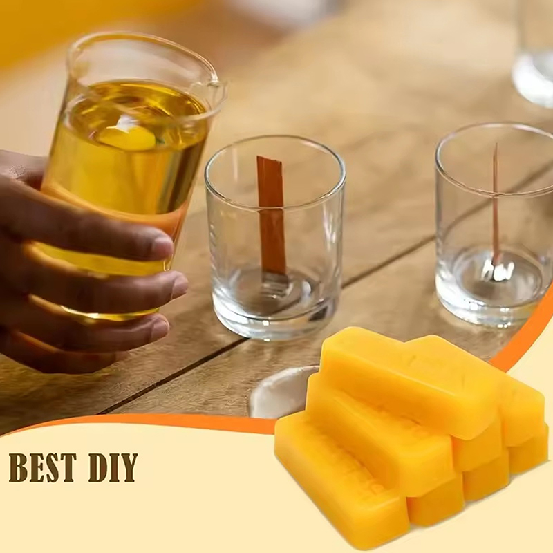 4/8pcs Pure Beeswax Blocks, Hi - Candle Supplies Bulk บทวิจารณ์และราคา