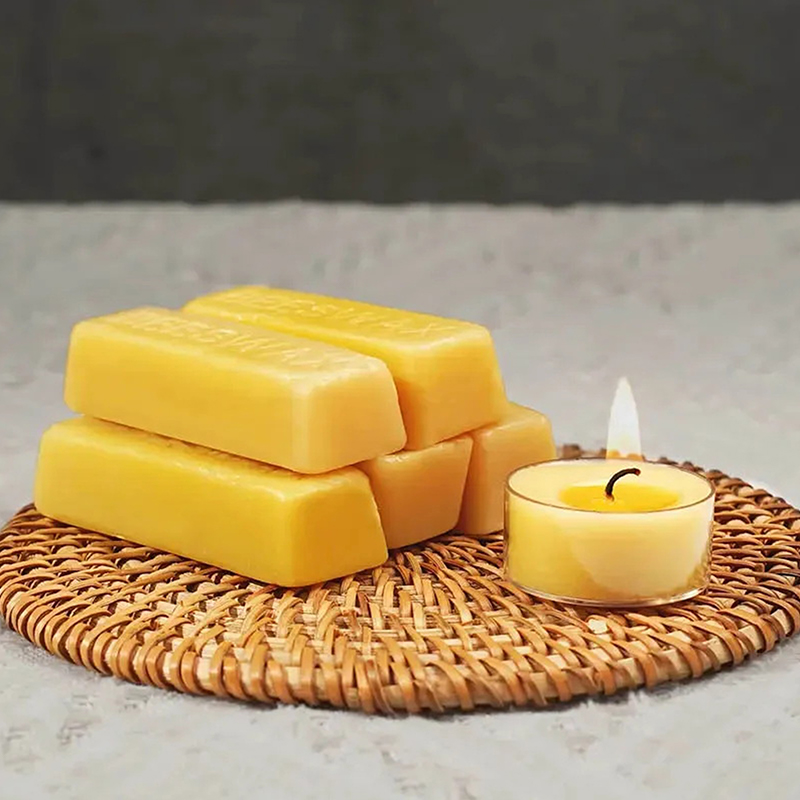 4/8pcs Pure Beeswax Blocks, Hi - Candle Supplies Bulk บทวิจารณ์และราคา
