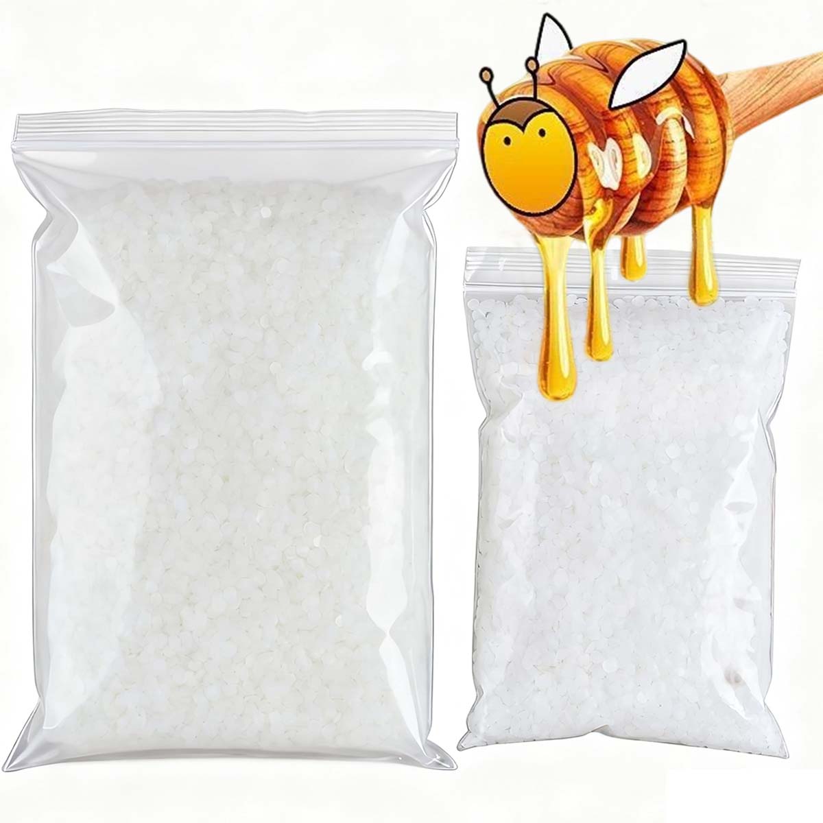 200g-1000g White Beeswax Pure  - Candle Supplies Bulk บทวิจารณ์และราคา
