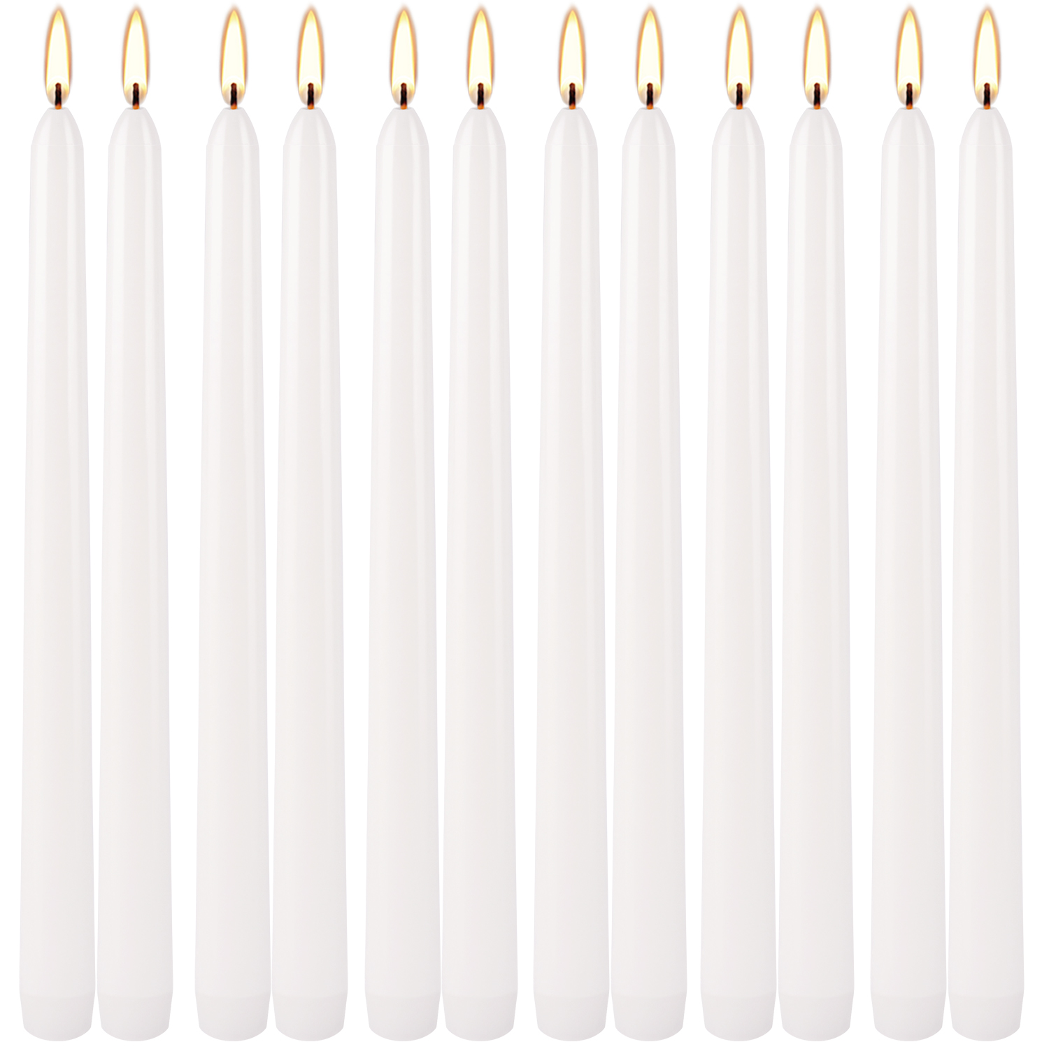 12-Pack of 10inch White Stick  - Candle Supplies Bulk บทวิจารณ์และราคา