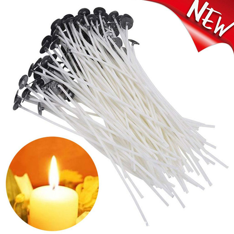 100PCs Candle Wick Candle Wick - Candle Supplies Bulk บทวิจารณ์และราคา